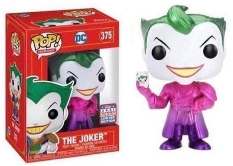 Funko Pop! Heroes: The Joker (Imperial Palace) (Metallic) (2021 Summer Convention Exclusive)