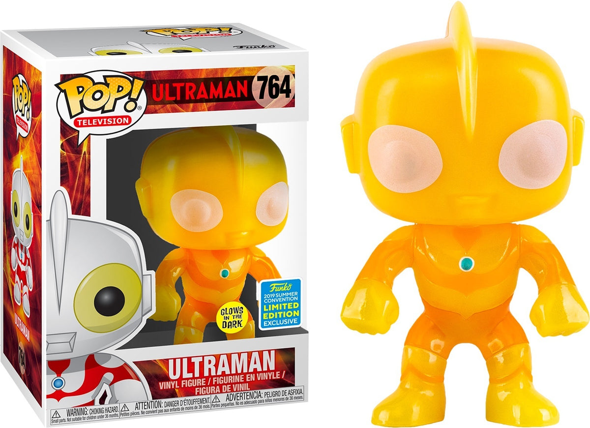 Funko Pop! Television: Ultraman: Ultraman Jack (Glow) (2019 Summer Convention Shared Exclusive) (Box Imperfection)