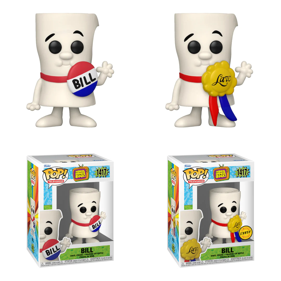 Funko Pop! Television: Schoolhouse Rock: Bill (Chase Bundle)