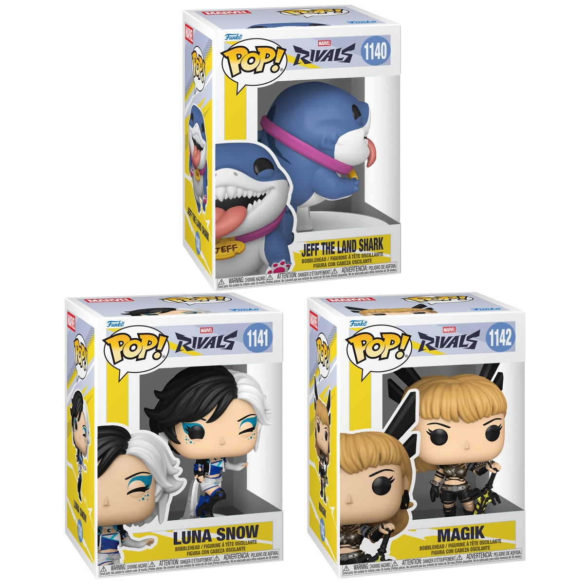 Funko Pop! Marvel: Marvel Rivals: 3 Pop Bundle