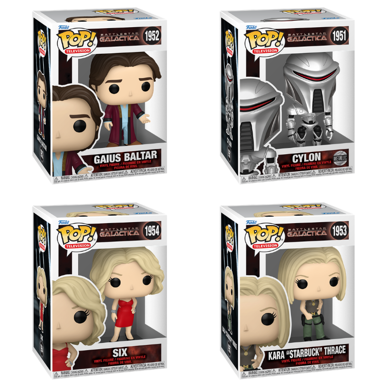 Funko Pop! Television: Battlestar Galactica: 4 Pop Bundle