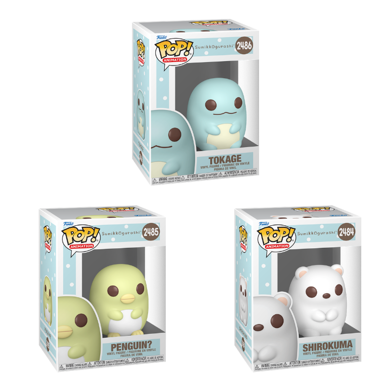 Funko Pop! Animation: Sumikko Gurashi: 3 Pop Bundle