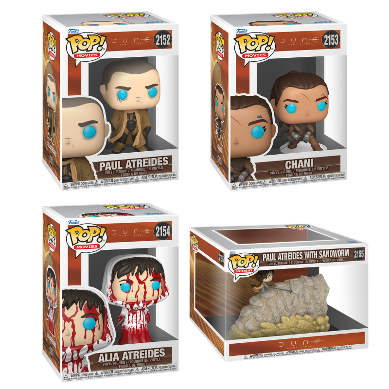 Funko Pop! Movies: Dune: 4 Pop Bundle