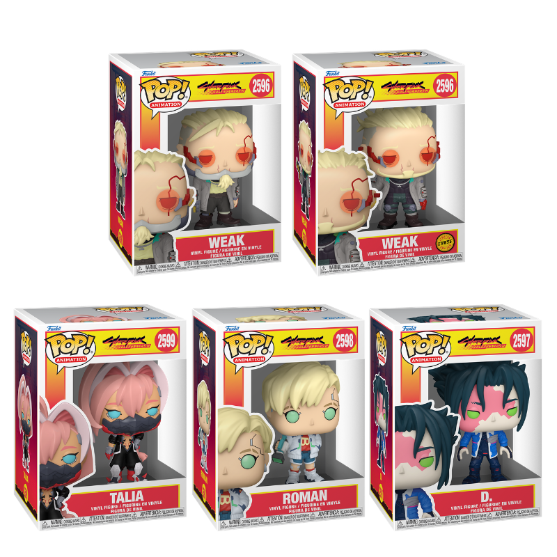 Funko Pop! Animation: Cyberpunk Edgerunners: 5 Pop Bundle