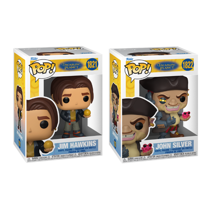 Funko Pop! Disney: Treasure Planet: 2 Pop Bundle