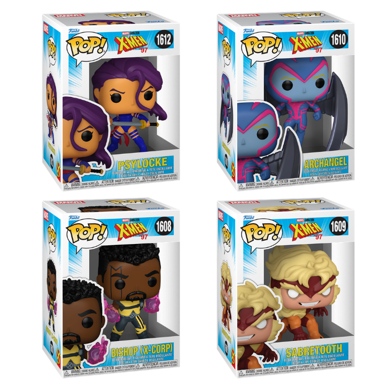 Funko Pop! Marvel: X-Men 97: 4 Pop Bundle