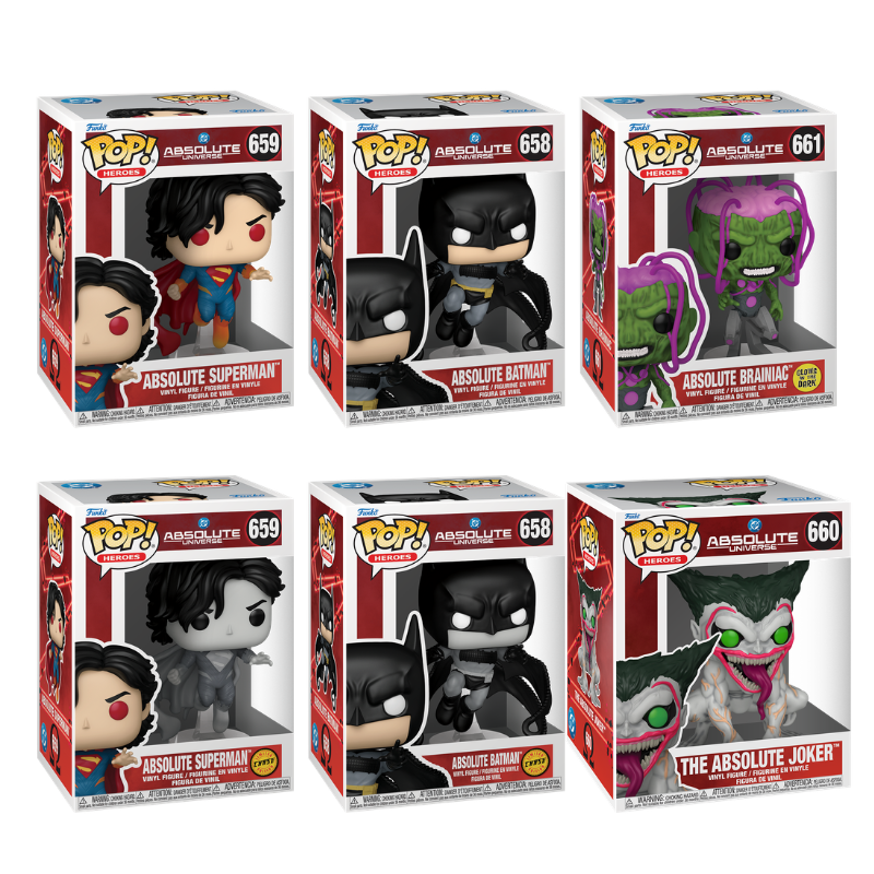 Funko Pop! Heroes: Absolute Universe: 6 Pop Bundle