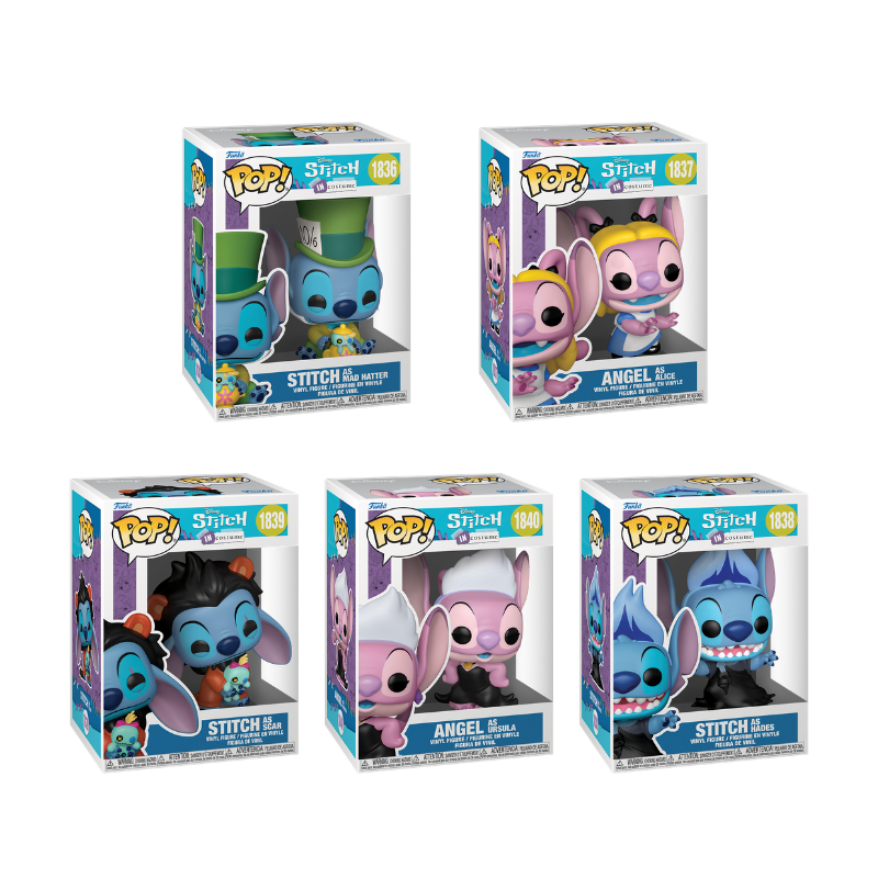 Funko Pop! Disney: Stitch in Costume: 5 Pop Bundle