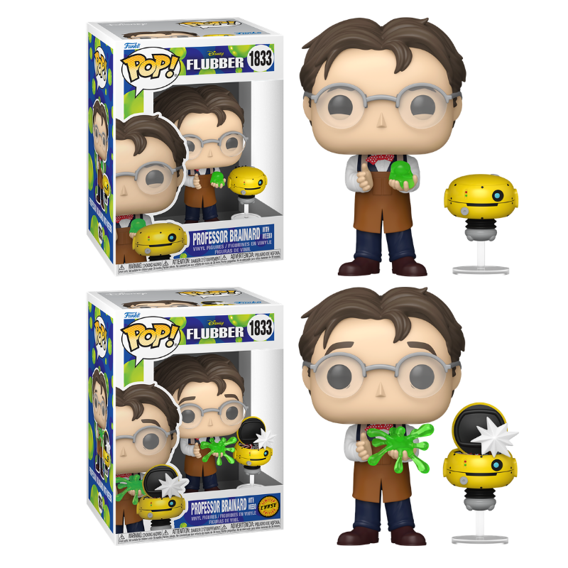 Funko Pop! Disney: Flubber: Professor Brainard with Weebo