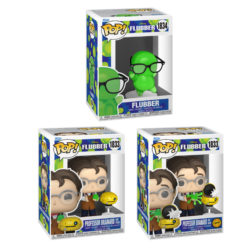 Funko Pop! Disney: Flubber: 3 Pop Bundle