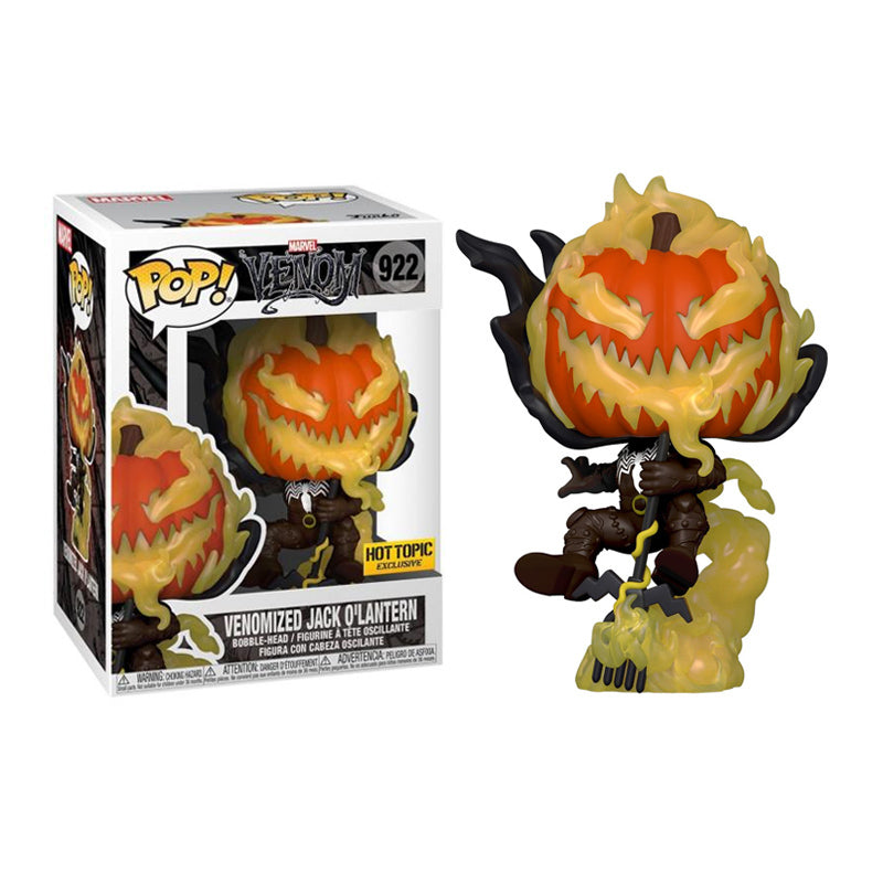 Funko Pop! Marvel: Venomized Jack O'Lantern (Hot Topic Exclusive) (Box Imperfection)