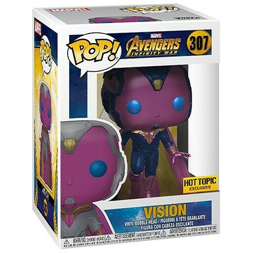 Funko Pop! Marvel: Avengers Infinity War: Vision (Hot Topic Exclusive)