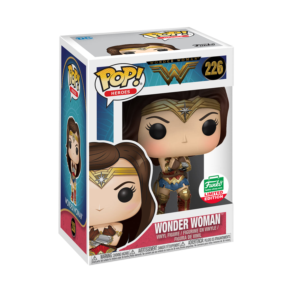 Funko Pop! Heroes: Wonder Woman: Wonder Woman Wonder Woman (Gauntlets) (Funko Shop Exclusive)