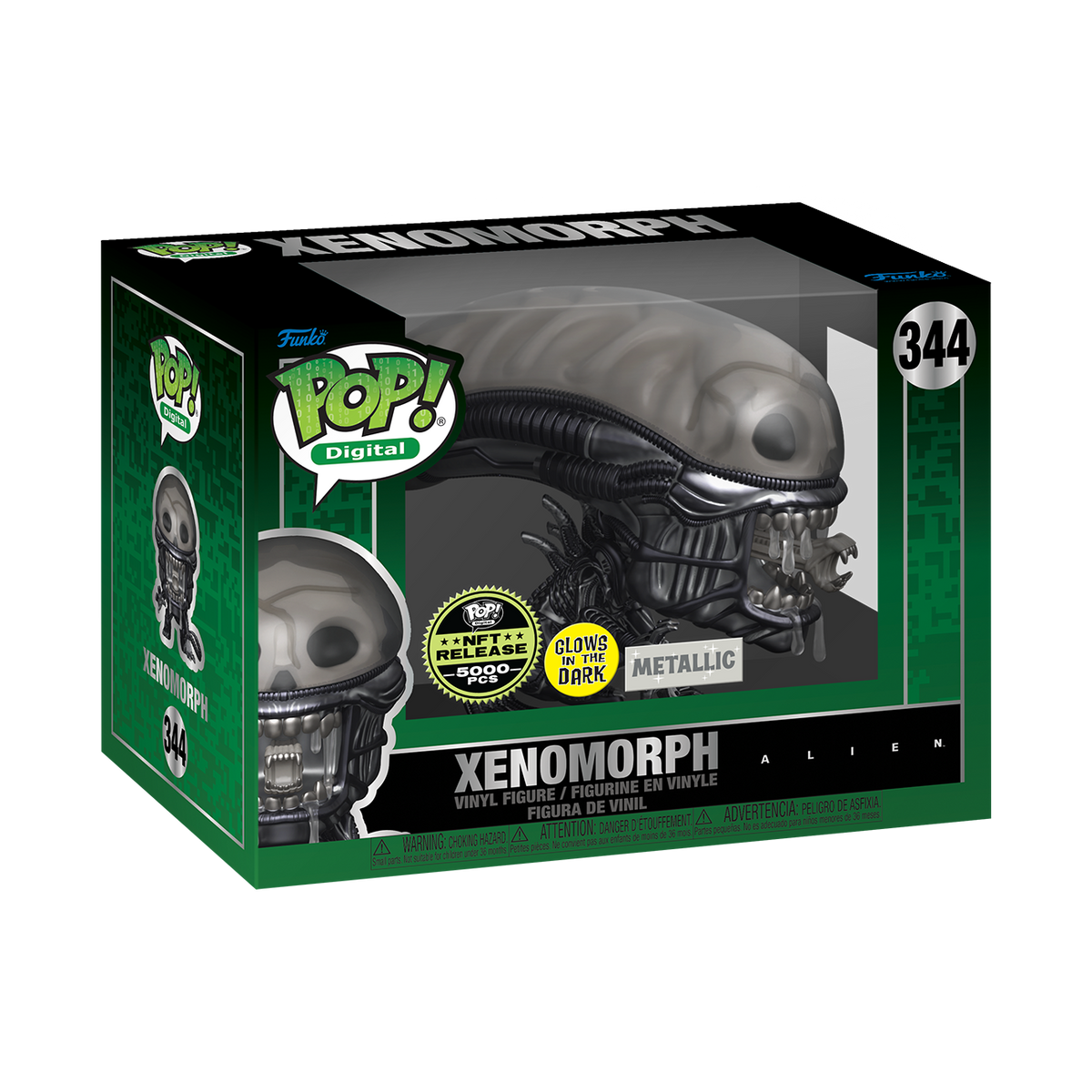 Funko Pop! Digital: Alien: Xenomorph (Glow) (LE 5,000) (Funko Ultra Edition)