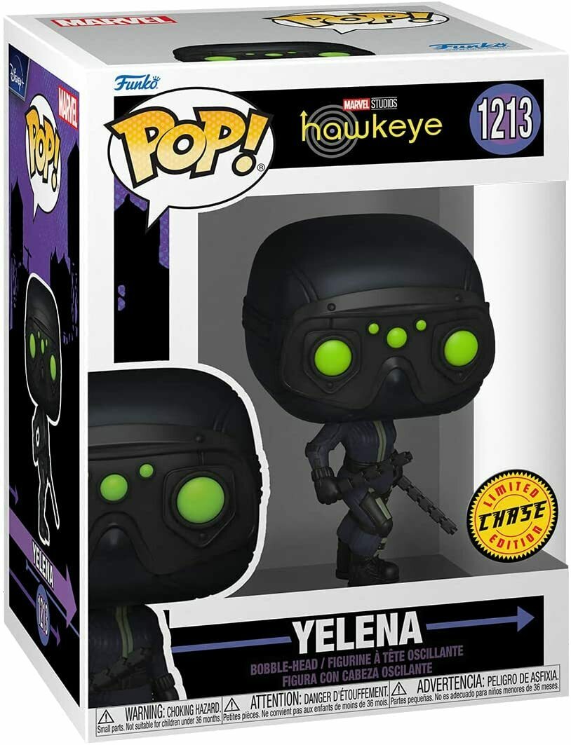 Funko Pop! Marvel: Hawkeye: Yelena (Chase) (Box Imperfection)