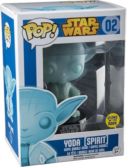 Funko Pop! Star Wars: Yoda (Spirit) (Glow) (Box Imperfection)