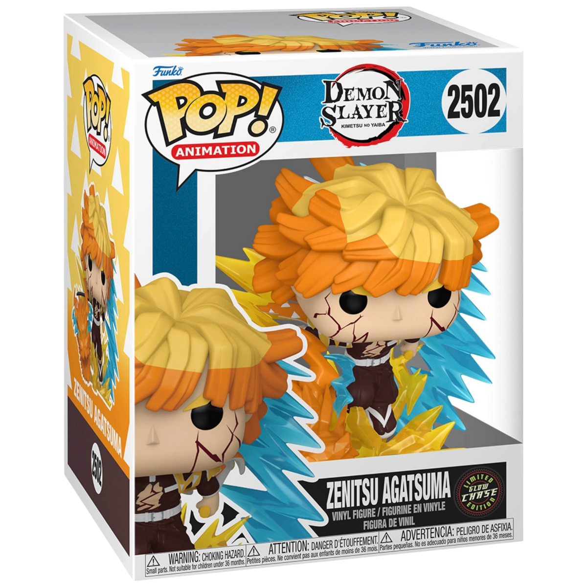 Funko Pop! Premium: Demon Slayer: Zenitsu Agatsuma (Chase) (Box Imperfection)