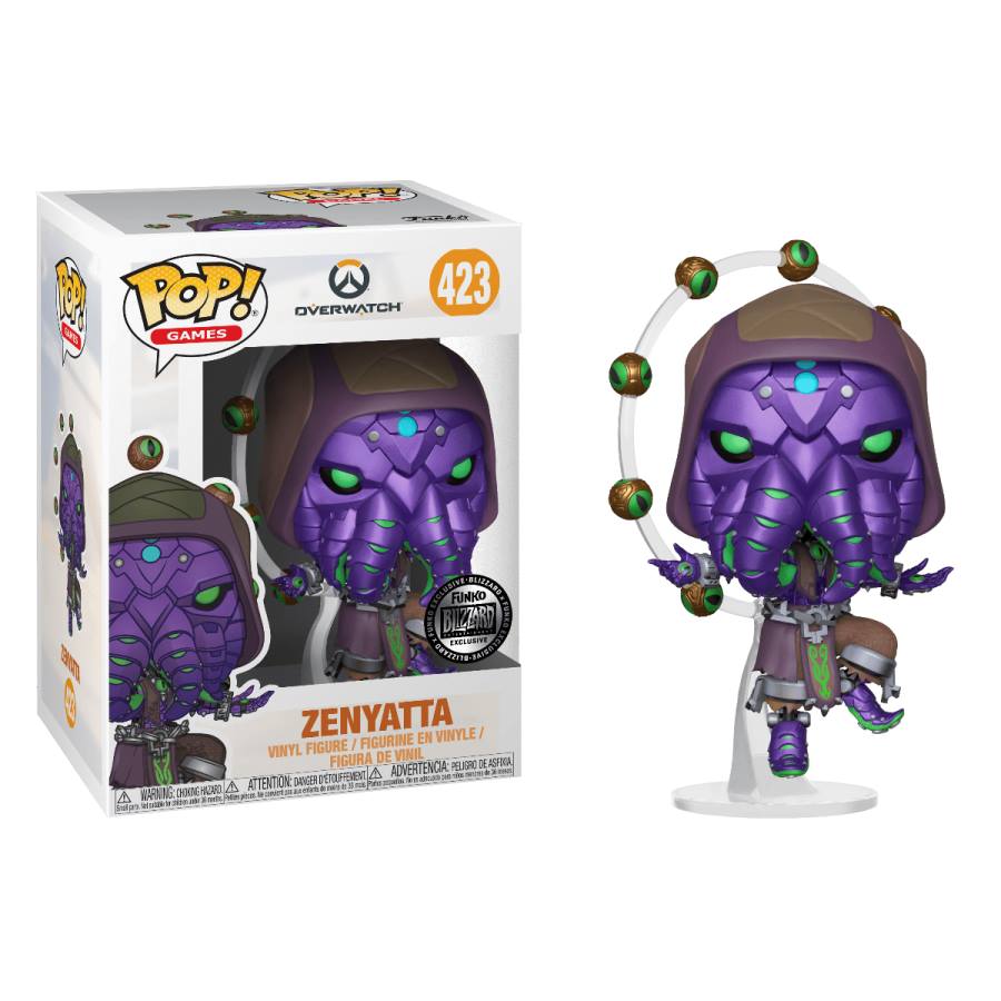 Funko Pop! Games: Overwatch: Zenyatta (Blizzard Exclusive)