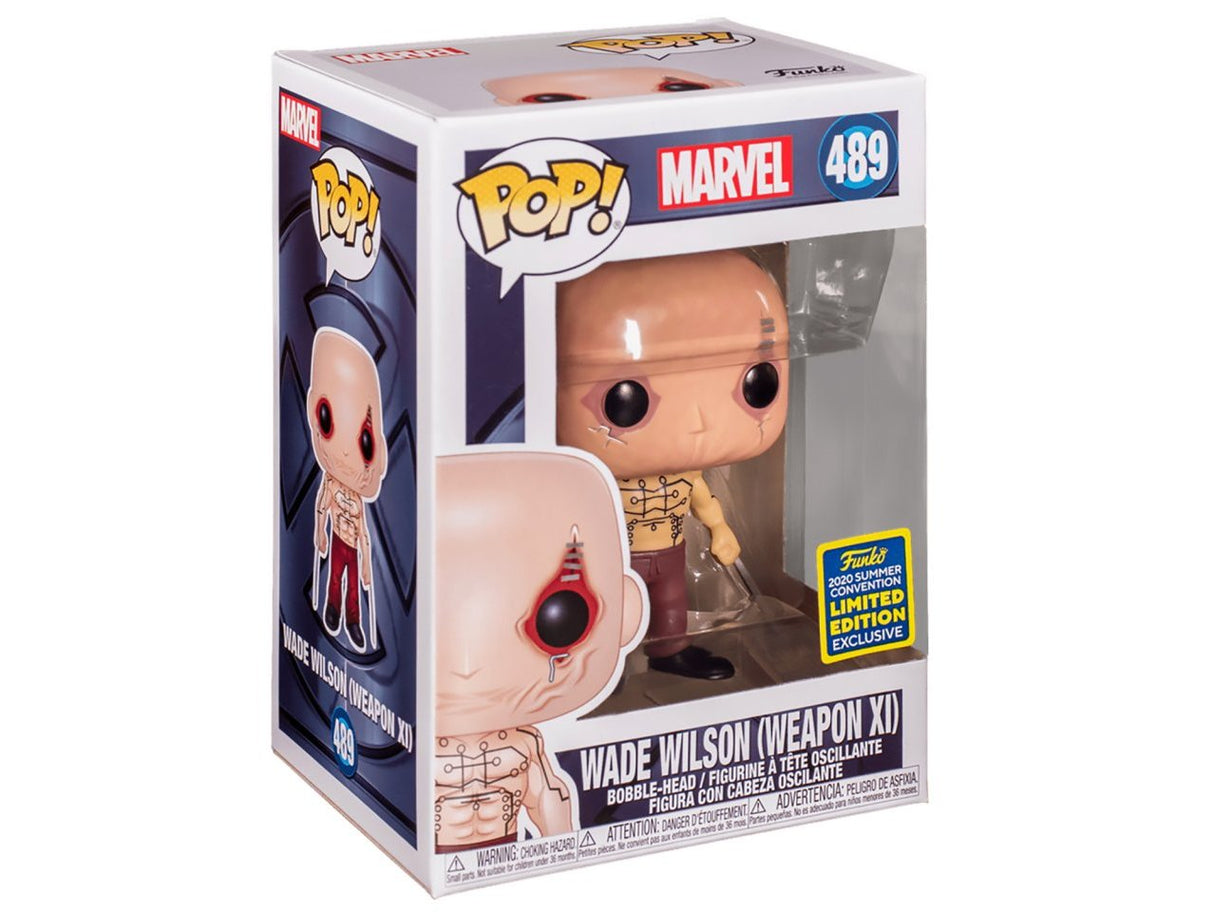 Funko Pop! Mavel: Wade Wilson (Weapon XI) (2020 Summer Convention Shared Exclusive)