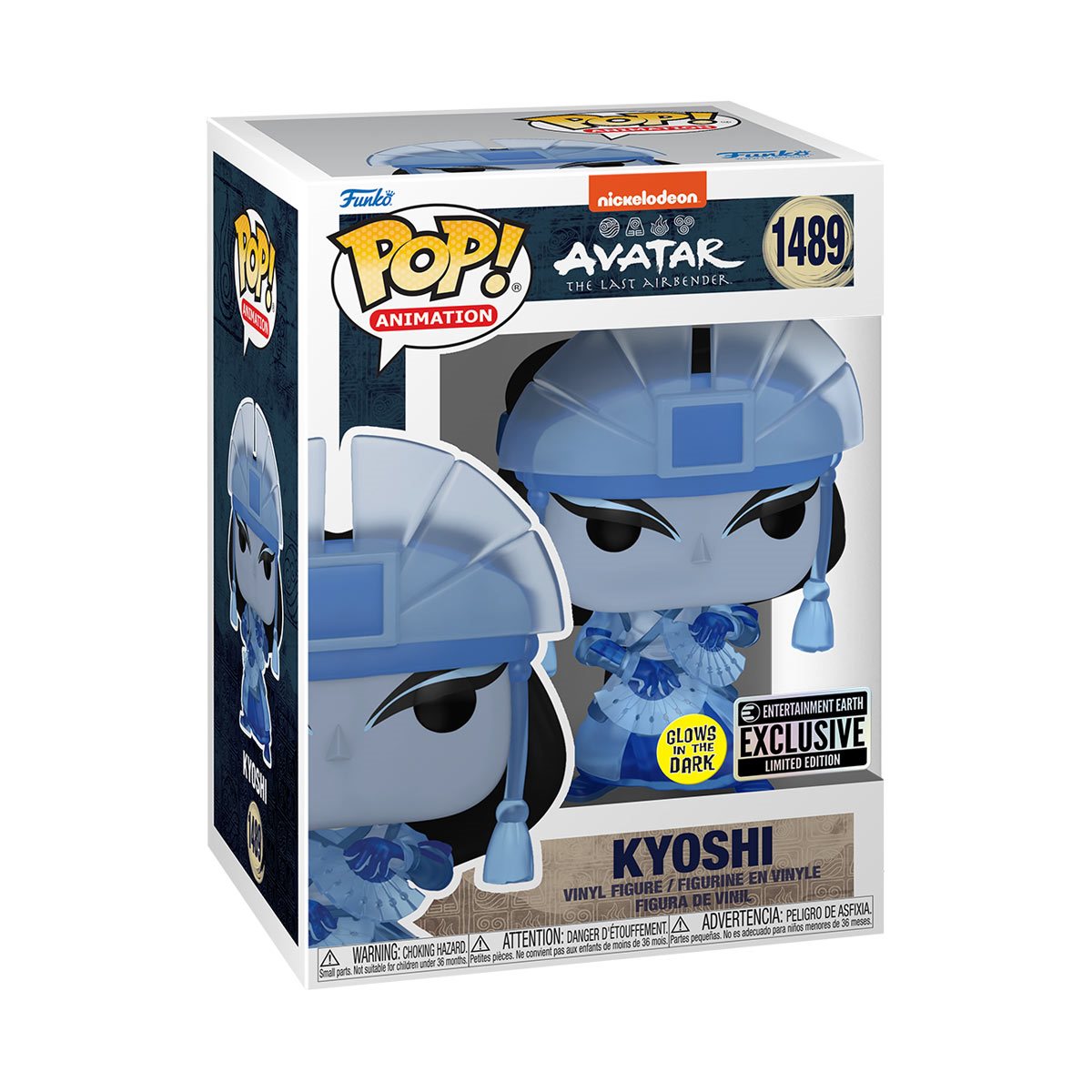 Funko Pop! Animation: Avatar The Last Airbender: Kyoshi Spirit (Glow) (Entertainment Earth Exclusive)
