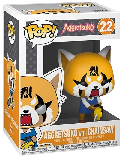 Funko Pop! Aggretsuko: Aggretsuko with Chainsaw (Box Imperfection)