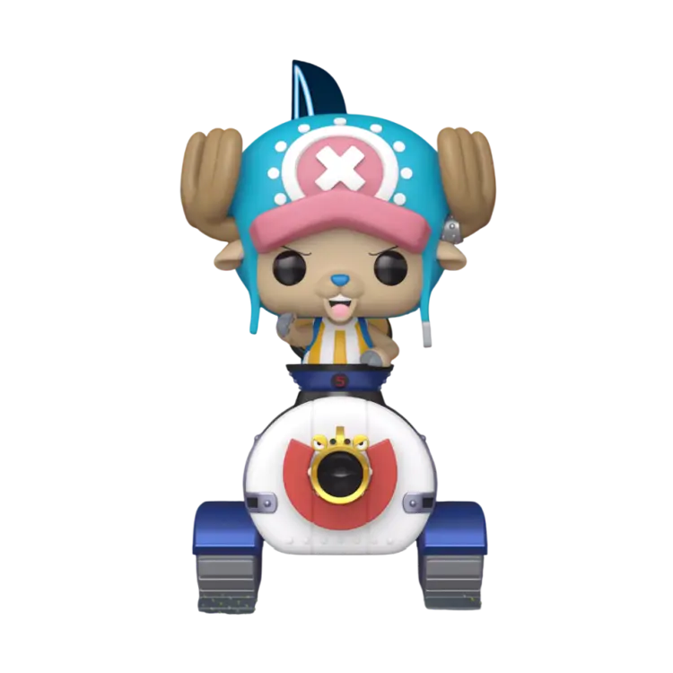 Funko Pop! Rides Tony Tony Chopper with Brachio Tank figure from One Piece, summer convention shared exclusive, detailed collectible toy