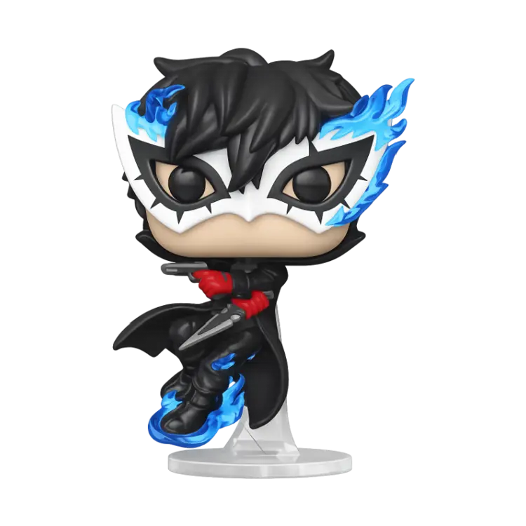 Funko Pop! Games Persona 5 Joker figure from 2026 Summer Convention, featuring Joker in his signature outfit and pose.