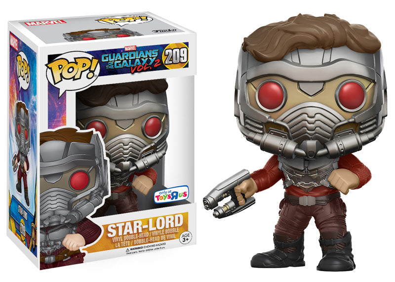 Funko Pop! Marvel: Guardians of the Galaxy Vol. 2: Star Lord (Action Pose) (Toys R Us Exclusive)