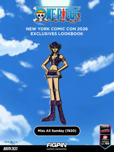 Figpin: One Piece: Miss All Sunday (2026 NYCC Convention Exclusive)