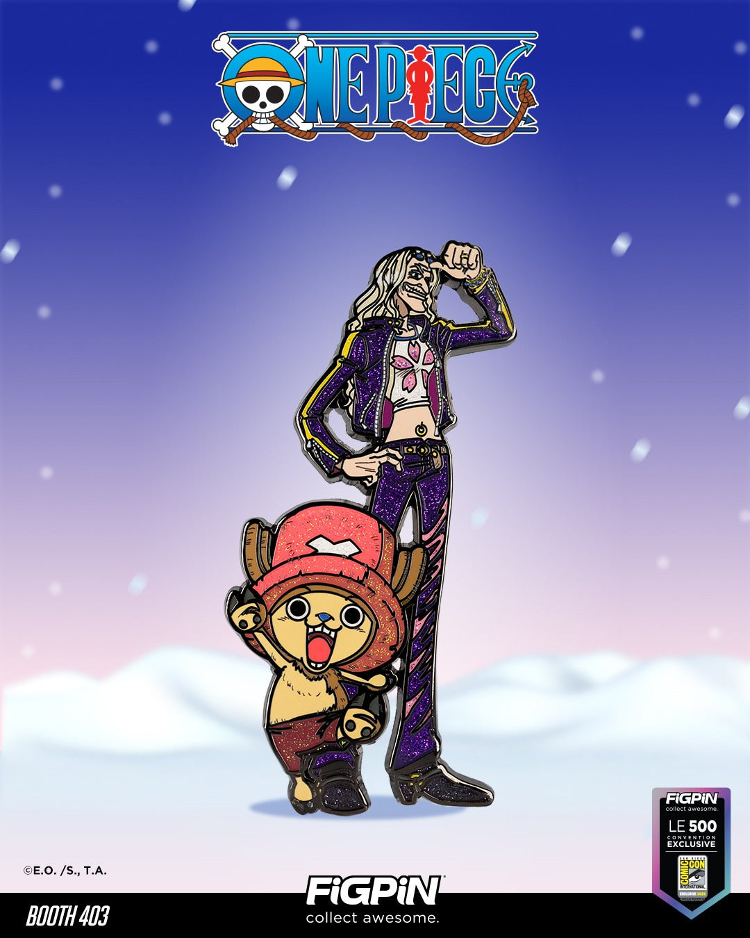Figpin: One Piece: Dr. Kureha and Tony Tony Chopper (2026 SDCC Convention Exclusive)