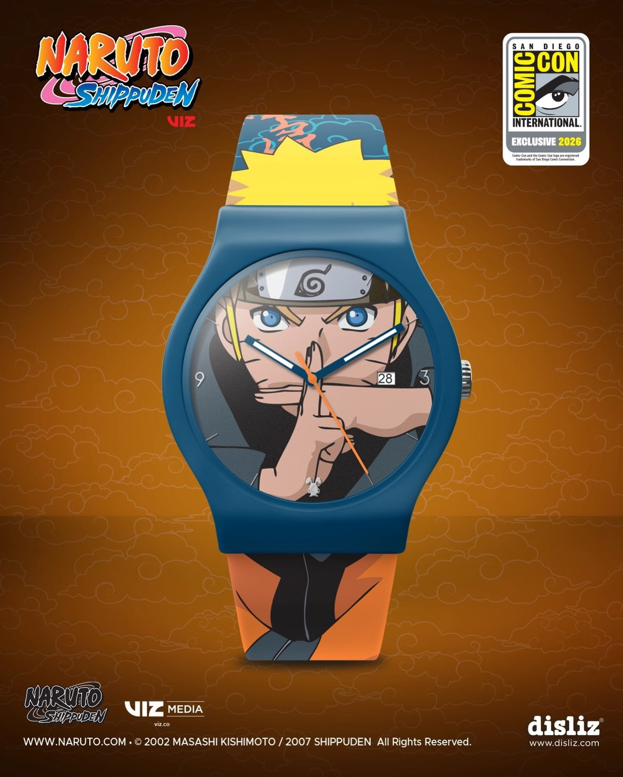 VizMedia: Naruto Watch (2026 SDCC Convention Exclusive)