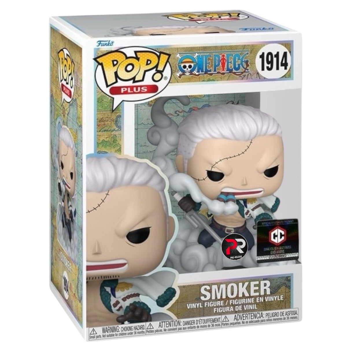 Funko Pop! Animation: One Piece: Smoker (PR Release) (Chalice Collectibles Exclusive)