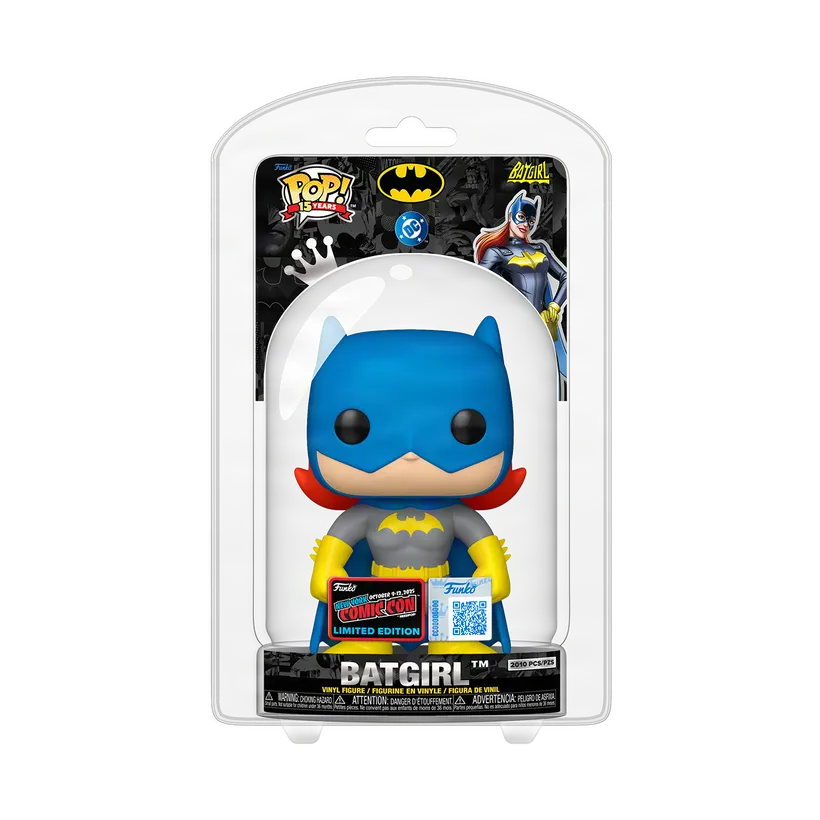 Funko Pop! 15th Anniversary: Batgirl (Clamshell) (LE 2,010) (2025 NYCC Convention Exclusive)