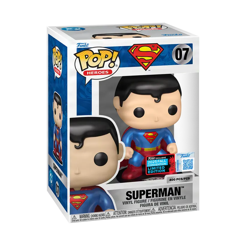 Funko Pop! Mystery: DC Heroes (2025 Fall Convention Shared Exclusive)