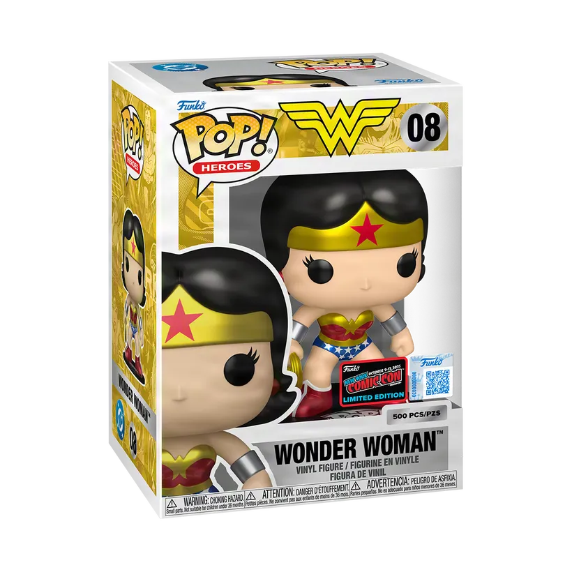 Funko Pop! Mystery: DC Heroes: Wonder Woman (LE 500) (2025 NYCC Convention Exclusive)