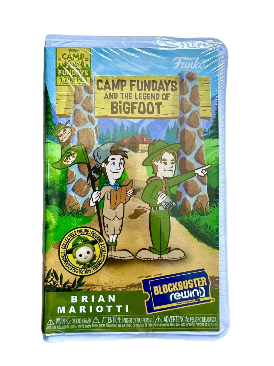 Funko Rewind: Camp Fundays: Brian Mariotti (2023 SDCC Con Sticker)