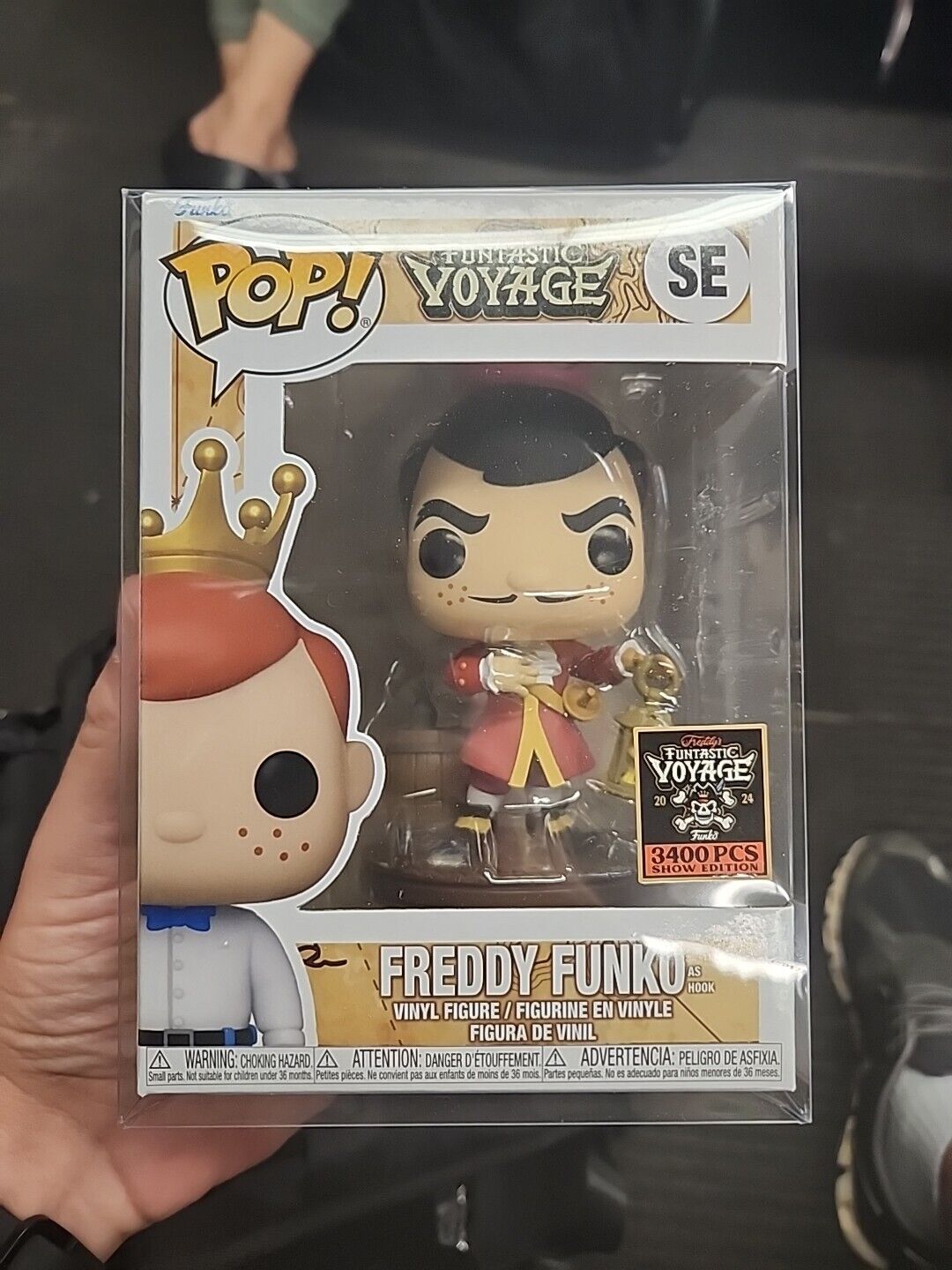 Funko Pop! Funko: Funtastic Voyage: Freddy Funko As Hook (2024 Fundays Exclusive) (L.E 3,400)