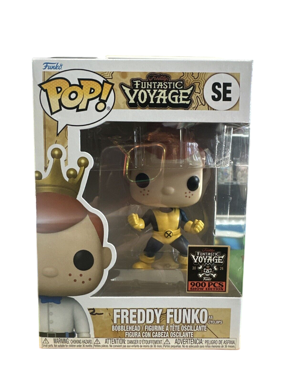 Freddy Funko As Cyclops (2024 Fundays Exclusive) (L.E 900) Shak's Pop