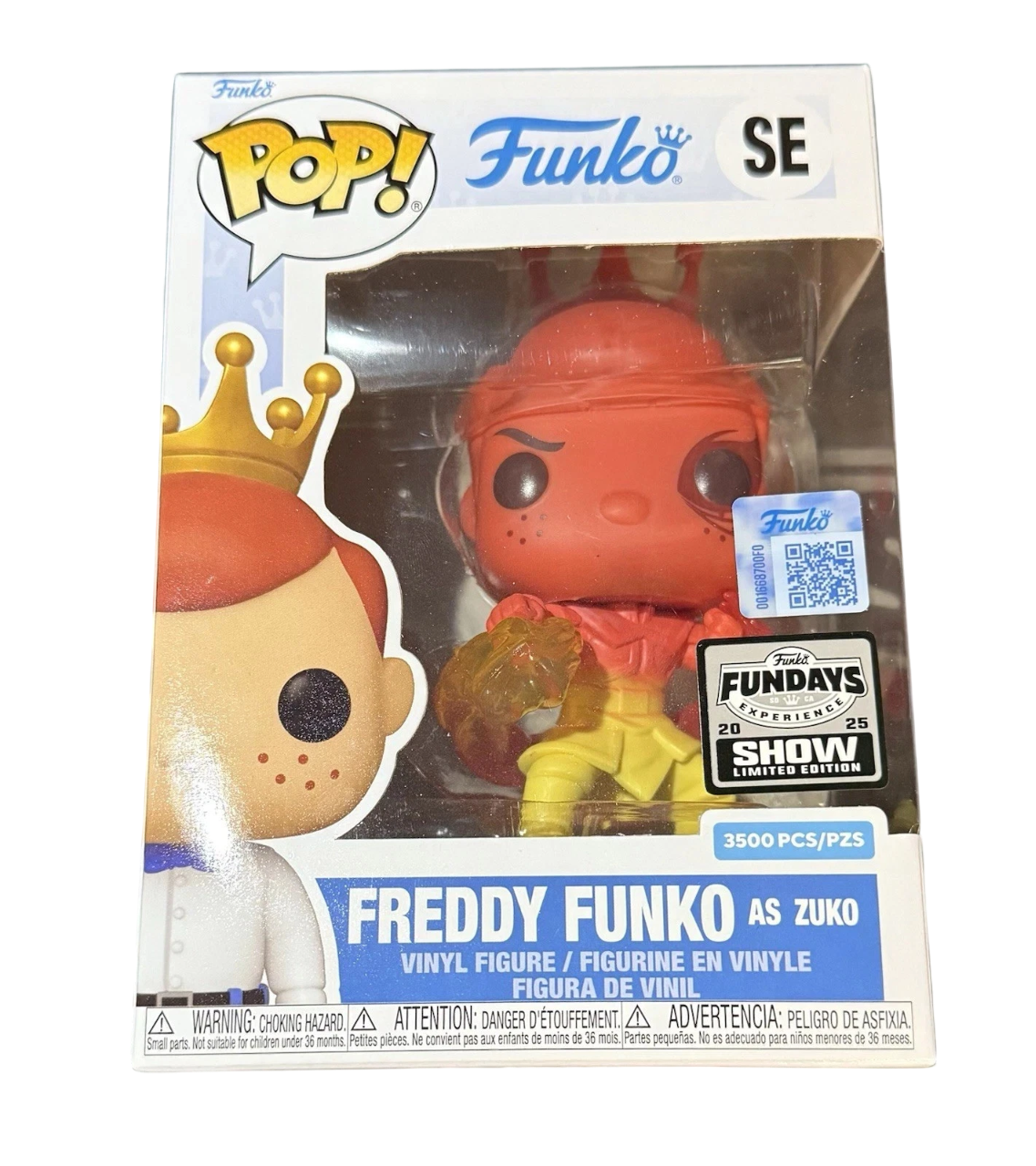 Funko Pop! Freddy Funko as Zuko (LE 3,500) (Funko Fundays 2025 Show Exclusive)