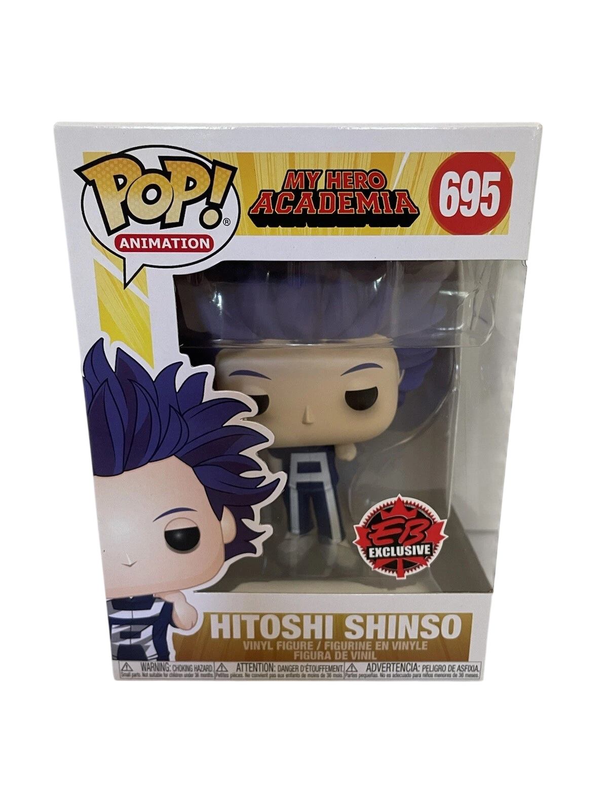 Funko Pop! Animation: My Hero Academia: Hitoshi Shinso (EB Games Exclusive) - Shak's Pop Shop