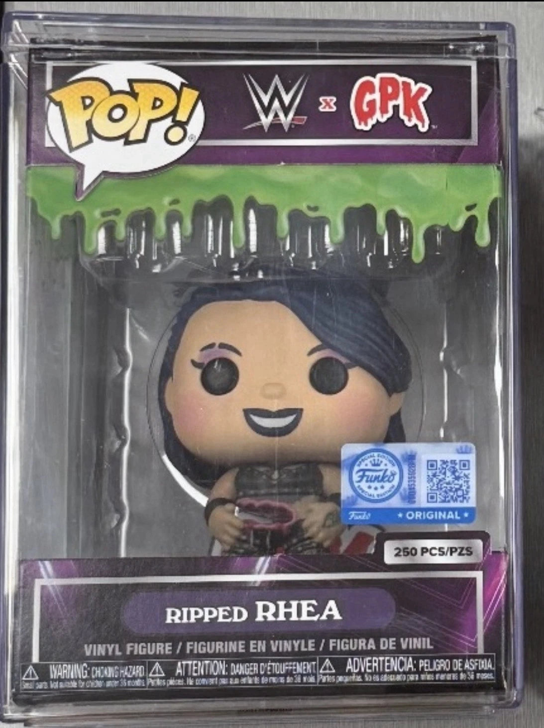 Funko Pop! WWE x GPK: Ripped Rhea (LE 250) (2026 Fanatics Fest Exclusive)