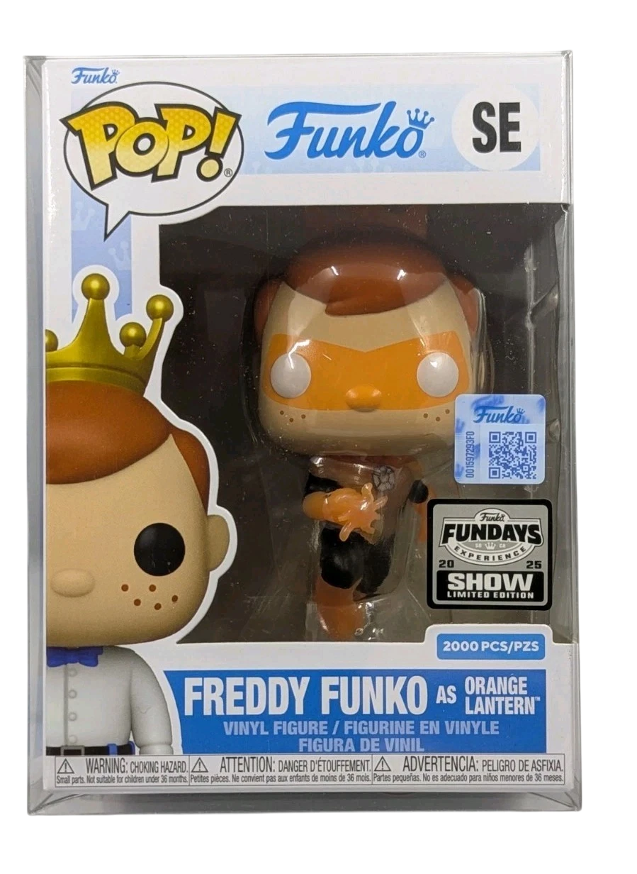 Funko Pop! Freddy Funko as Orange Lantern (LE 2,000) (Funko Fundays 2025 Show Exclusive)