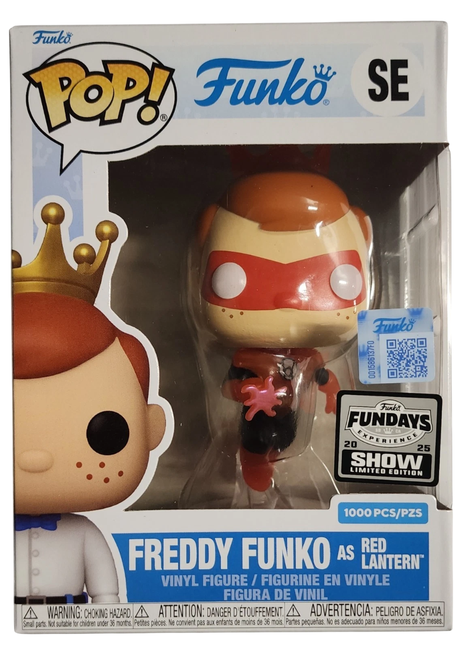 Funko Pop! Freddy Funko as Red Lantern (Funko Fundays 2025 Show Exclusive)