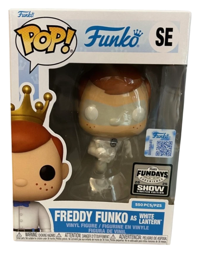 Funko Pop! Freddy Funko as White Lantern (LE 550) (Funko Fundays 2025 Show Exclusive)