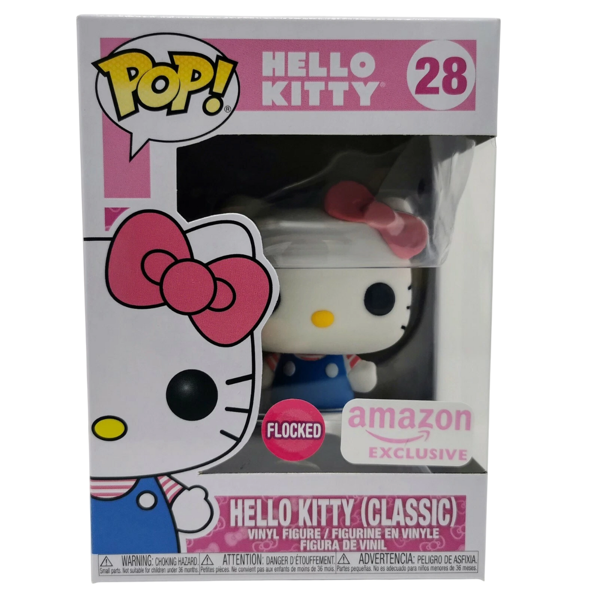 Funko Pop! Sanrio: Hello Kitty: Hello Kitty Space (Classic) (Flocked) (Amazon Exclusive)