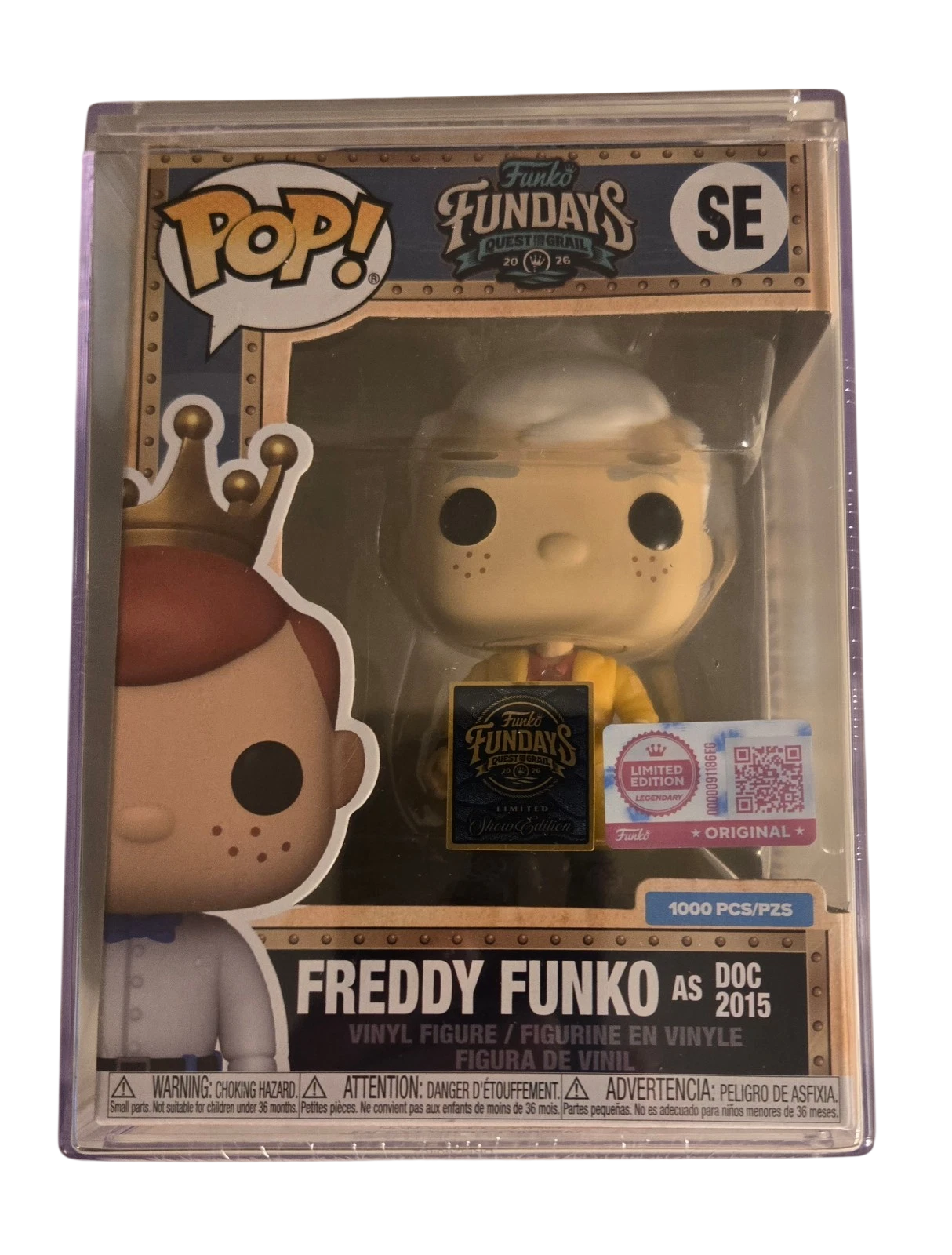 Funko Pop! Funko Fundays Quest for the Grail: Freddy as Doc 2015 (LE 1,000) (Funko Legendary Edition) (2026 Fundays Exclusive)