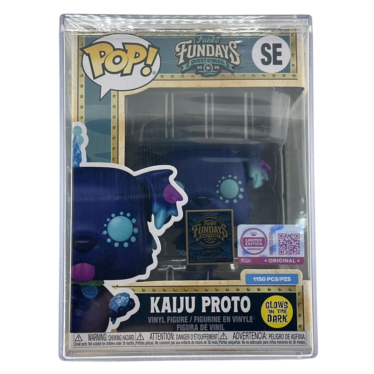 Funko Pop! Fundays Quest for the Grail: Kaiju Proto (Glow) (LE 1,150) (Funko Fundays Show Exclusive)