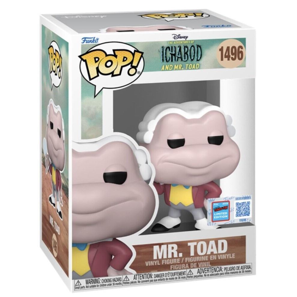Funko Pop! Disney: The Adventures of Ichabod and Mr. Toad - Mr. Toad (2024 NYCC Convention Exclusive)