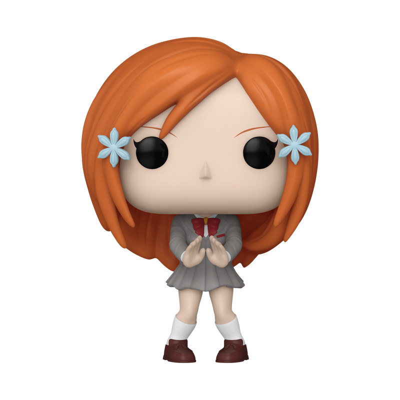 Funko Pop! Animation Bleach Orihime Inoue figure by Shak's Pop Shop, featuring her in her signature outfit and pose.