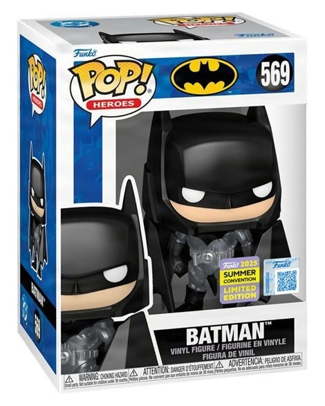 Funko Pop! Heroes DC Kingdom Come Batman figure from Summer Convention shared exclusive, featuring detailed Batman design in collectible style